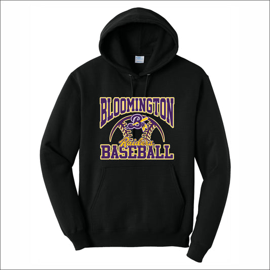 BHS Baseball Hooded Sweatshirt - Design B