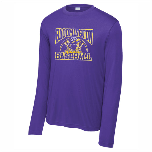 BHS Baseball Performance Long Sleeve T-shirt
