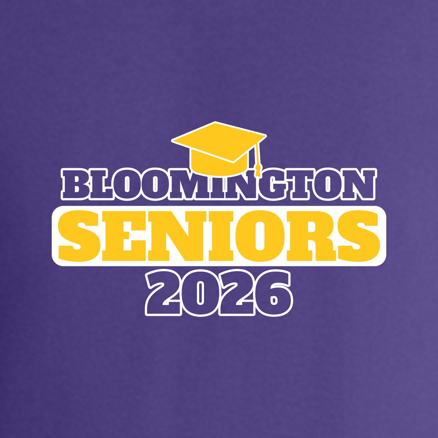 BHS Seniors 50/50 Short Sleeve T-shirt - Design A