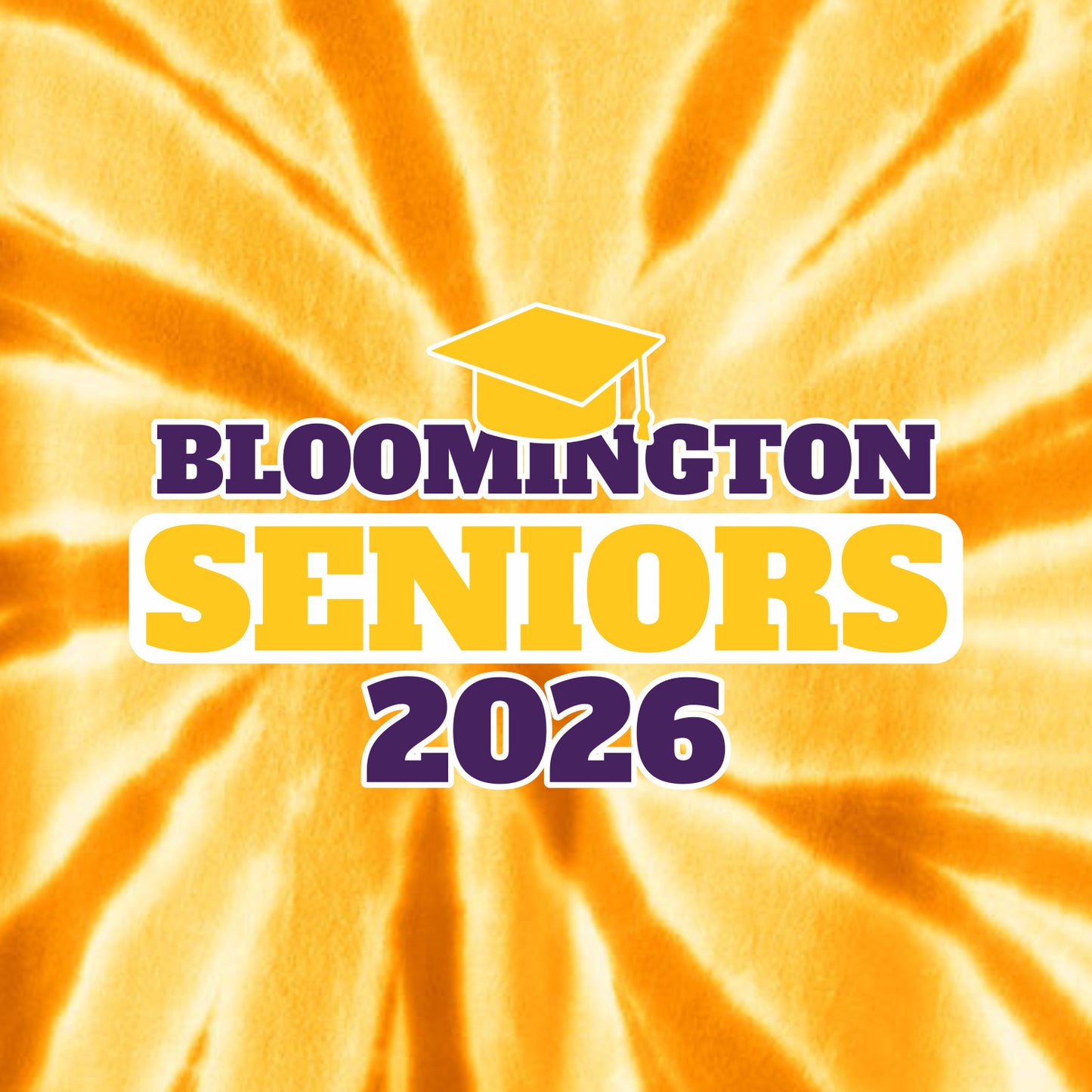 BHS Seniors Tie-Dye T-shirt - Design A