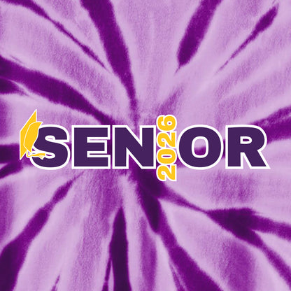 BHS Seniors Tie-Dye Hooded Sweatshirt - Design B