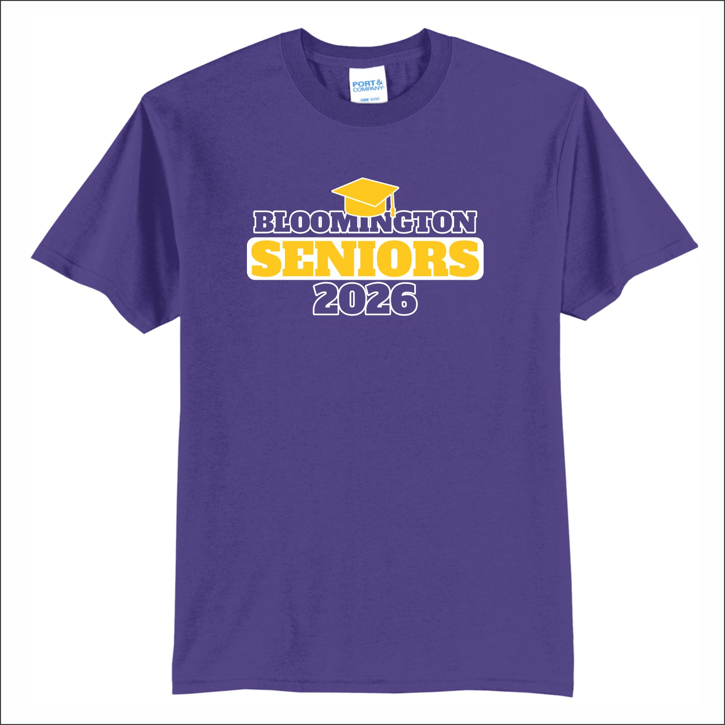 BHS Seniors 50/50 Short Sleeve T-shirt - Design A