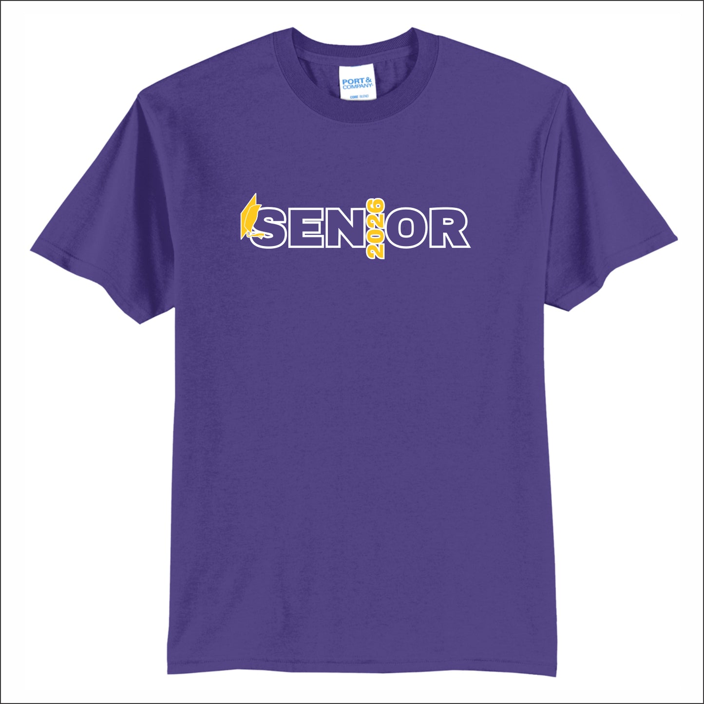 BHS Seniors 50/50 Short Sleeve T-shirt - Design B