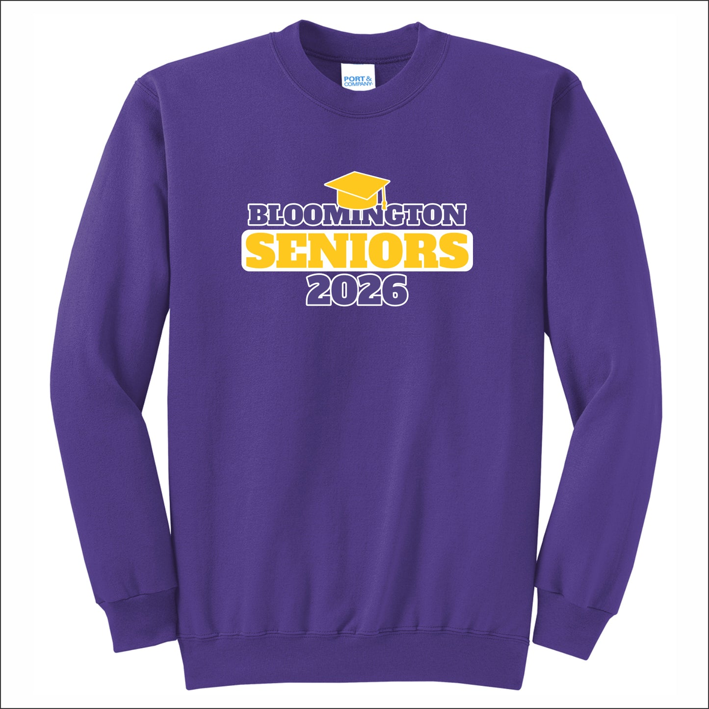 BHS Seniors Crewneck Sweatshirt - Design A