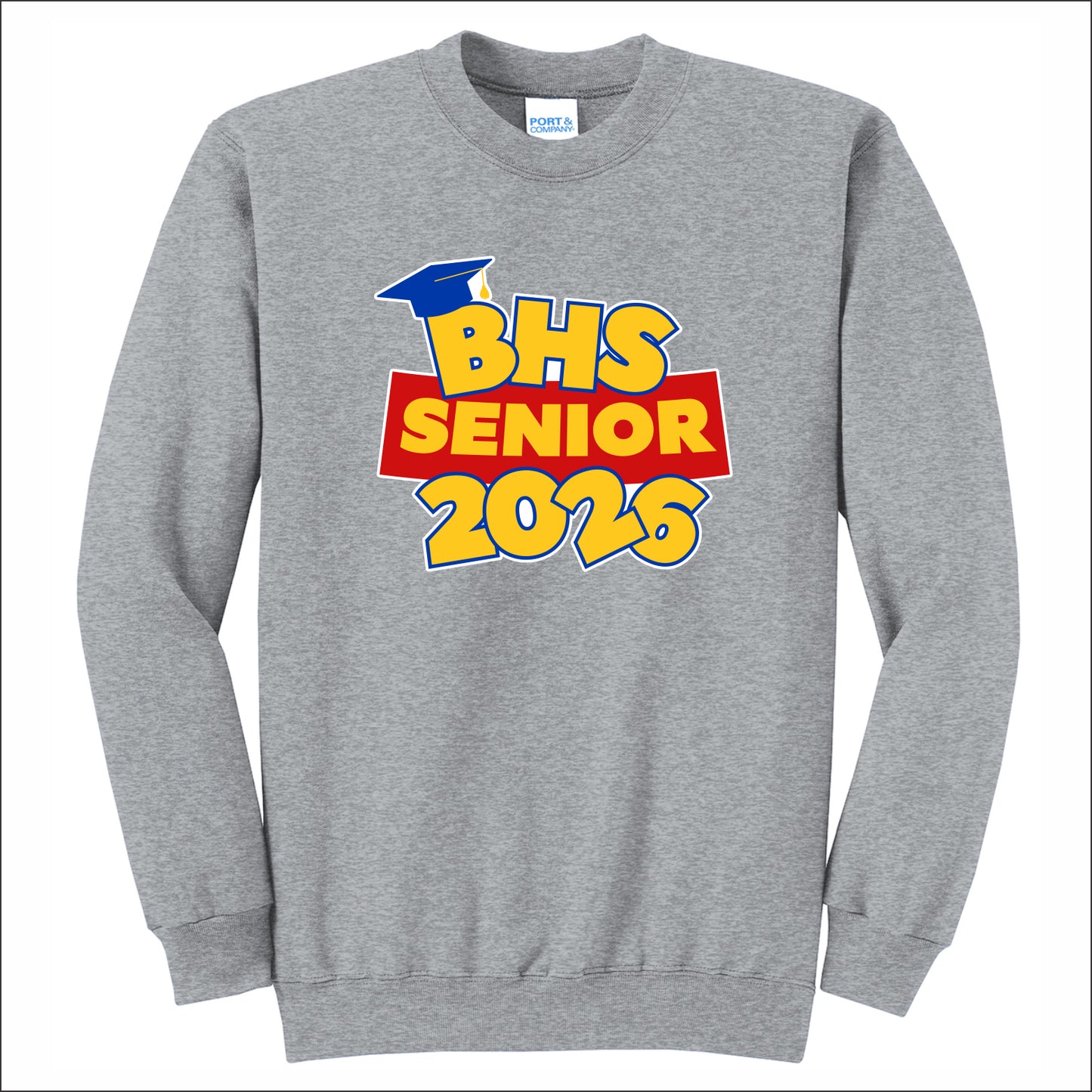 BHS Seniors Crewneck Sweatshirt - Design C