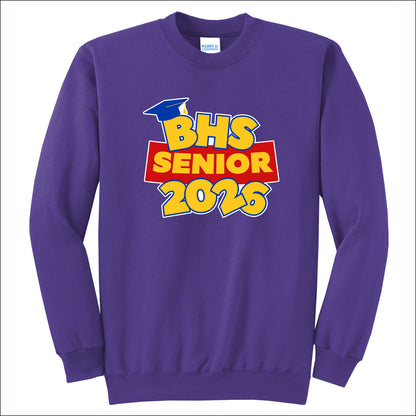 BHS Seniors Crewneck Sweatshirt - Design C