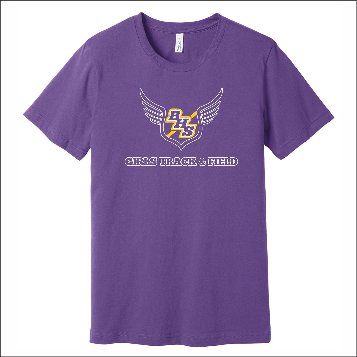 BHS Girls Track Soft Jersey Short Sleeve T-shirt