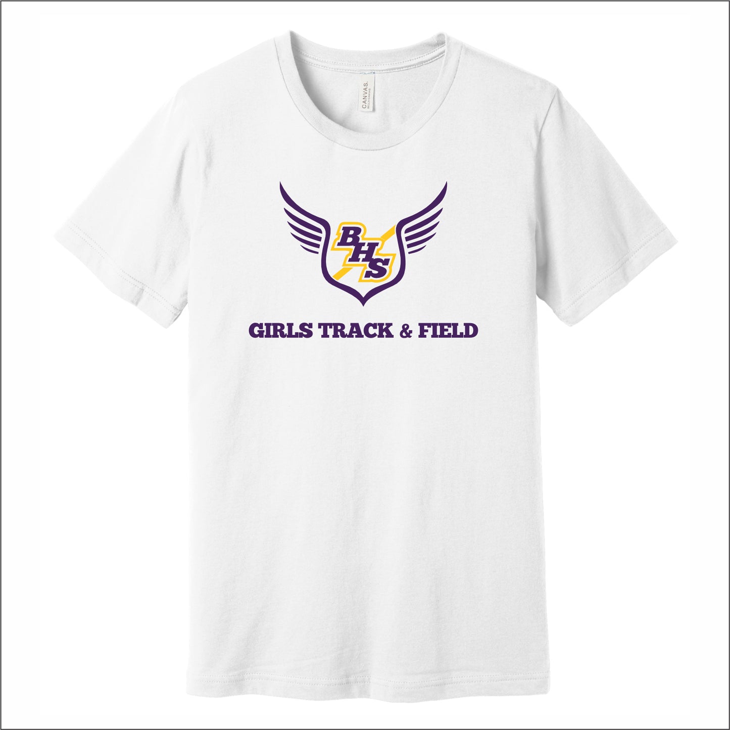 BHS Girls Track Soft Jersey Short Sleeve T-shirt