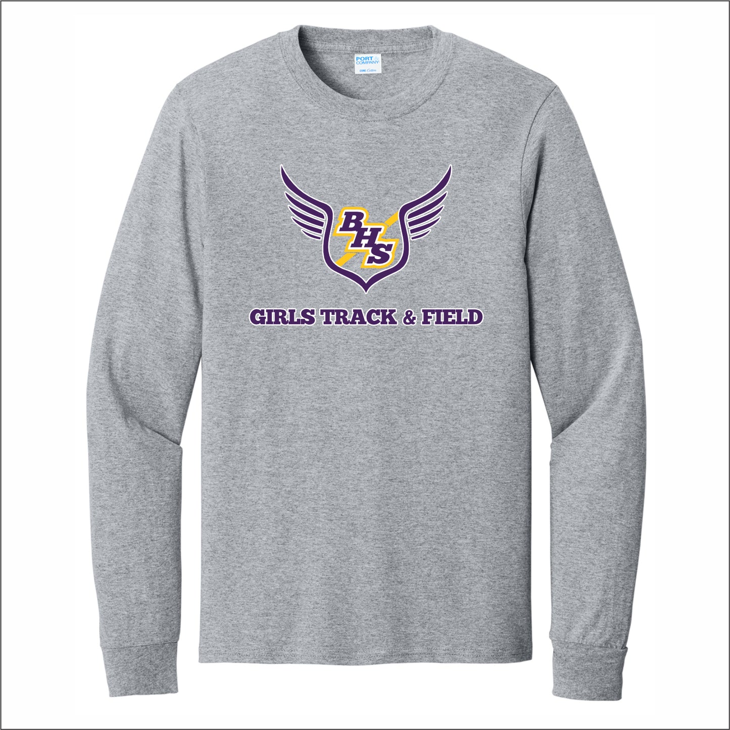 BHS Girls Track Long Sleeve T-shirt