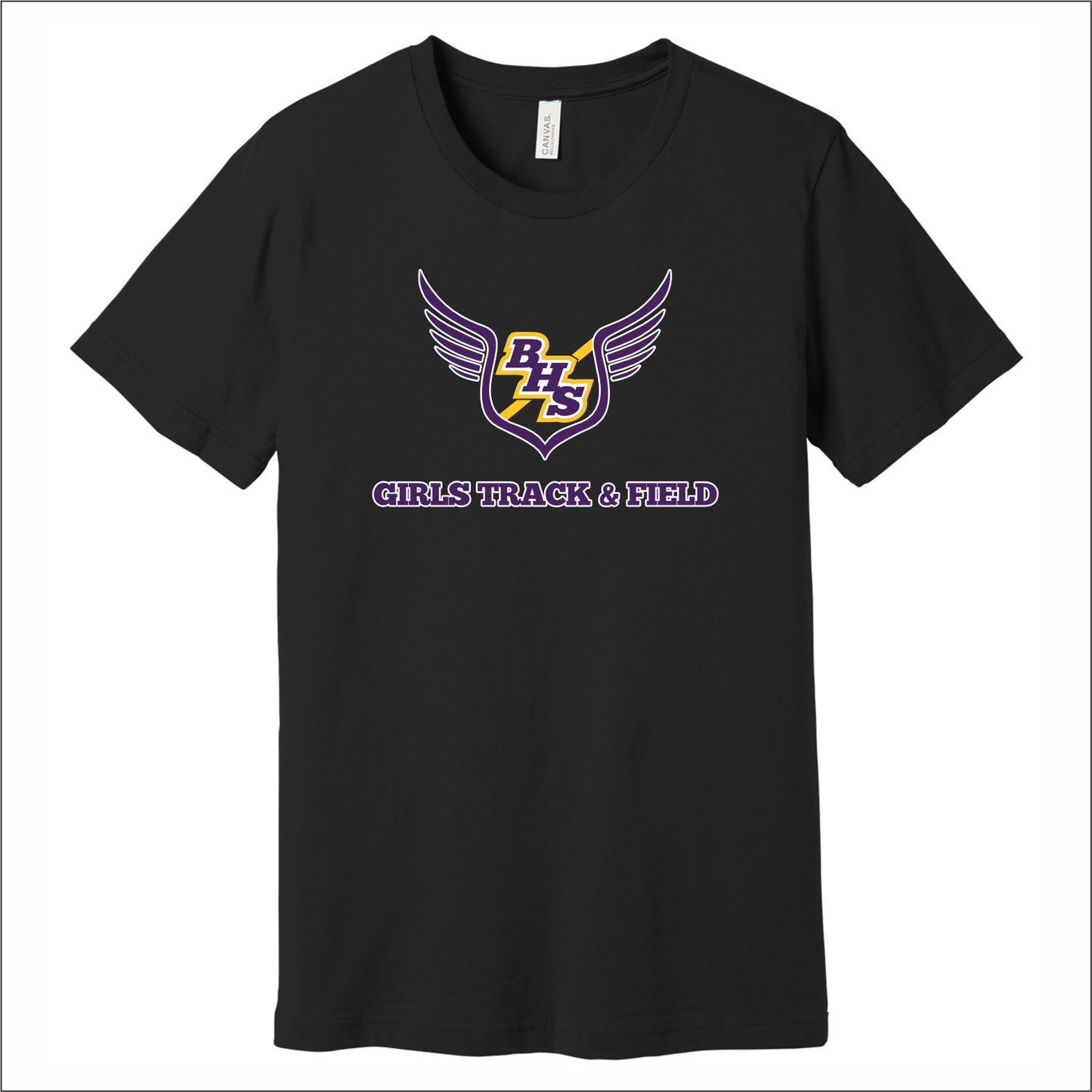 BHS Girls Track Soft Jersey Short Sleeve T-shirt