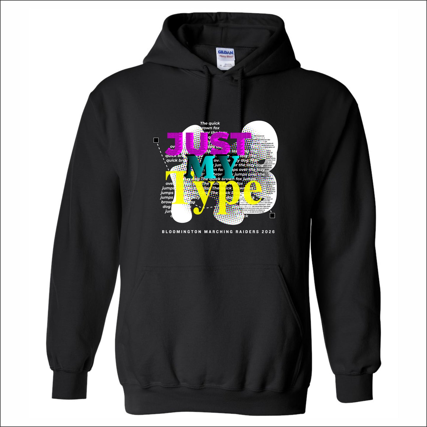 BHS Marching Raiders Hooded Sweatshirt - Show Shirt