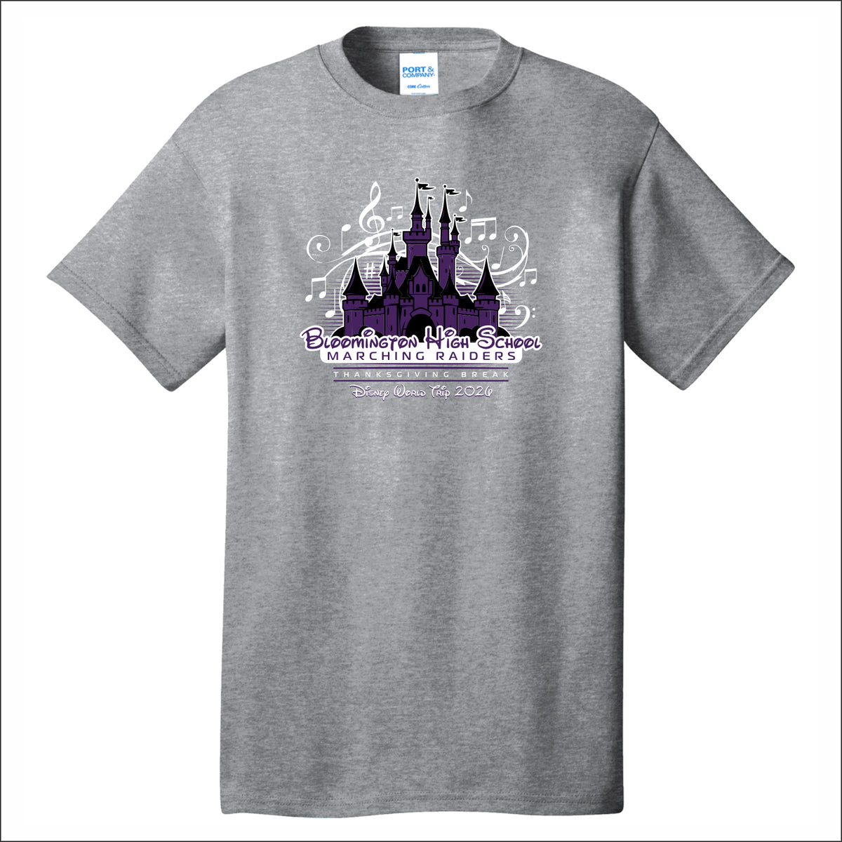BHS Marching Raiders Disney Short Sleeve T-shirt