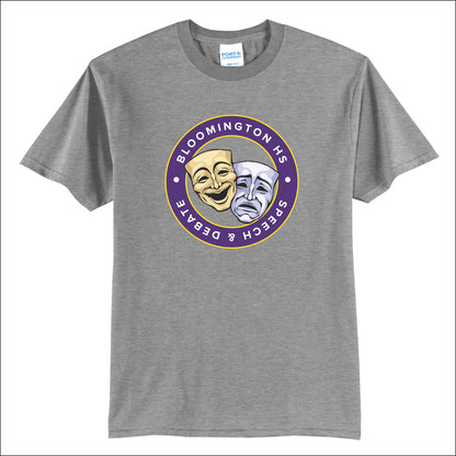 BHS Speech & Debate 50/50 Short Sleeve T-shirt - Design A