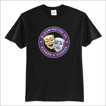 BHS Speech & Debate 50/50 Short Sleeve T-shirt - Design A