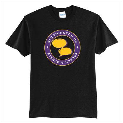 BHS Speech & Debate 50/50 Short Sleeve T-shirt - Design B
