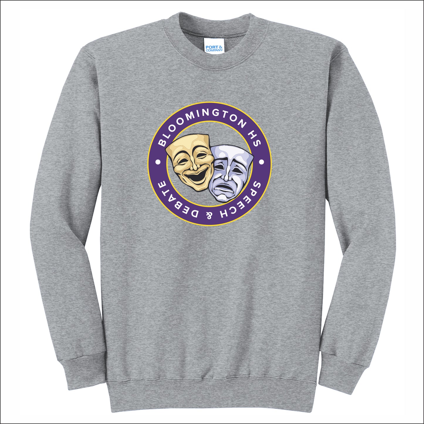 BHS Speech & Debate Crewneck Sweatshirt - Design A