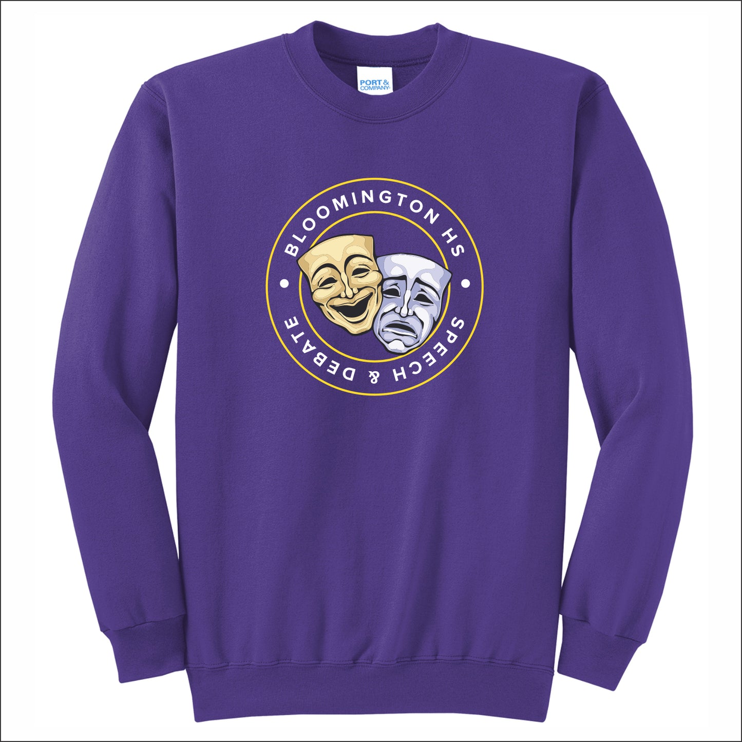BHS Speech & Debate Crewneck Sweatshirt - Design A