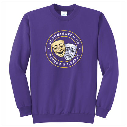 BHS Speech & Debate Crewneck Sweatshirt - Design A