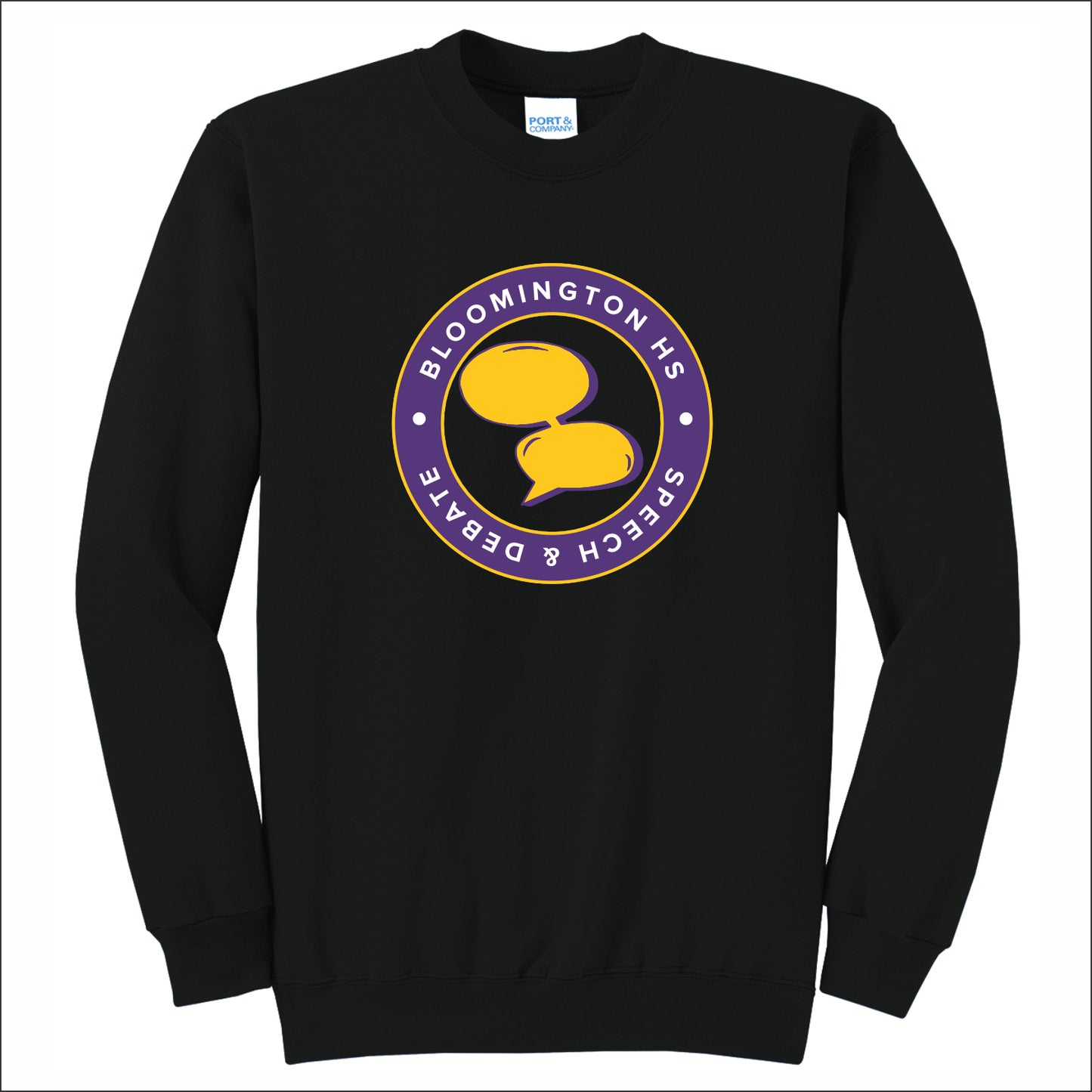 BHS Speech & Debate Crewneck Sweatshirt - Design B