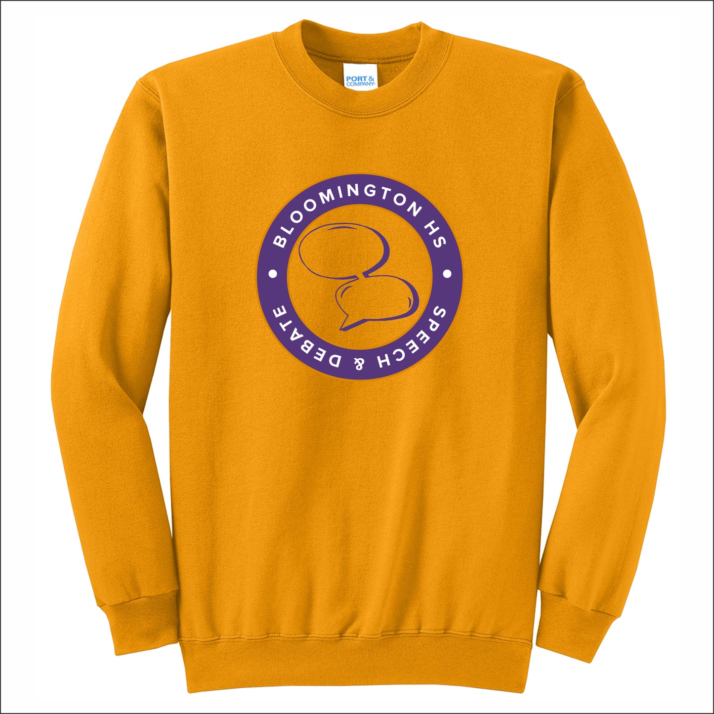 BHS Speech & Debate Crewneck Sweatshirt - Design B