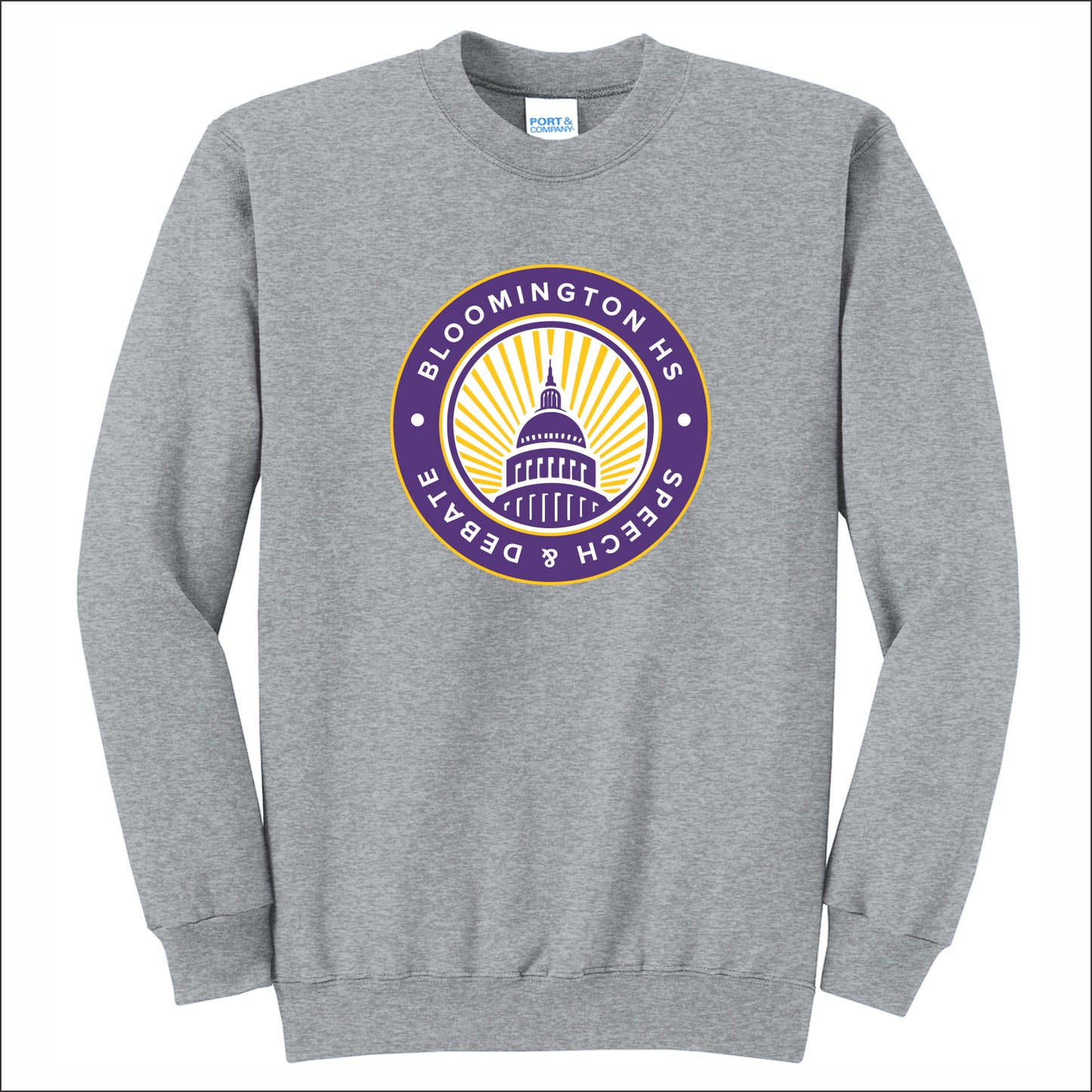 BHS Speech & Debate Crewneck Sweatshirt - Design C