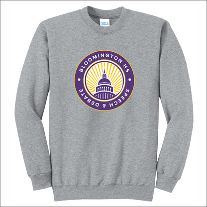 BHS Speech & Debate Crewneck Sweatshirt - Design C