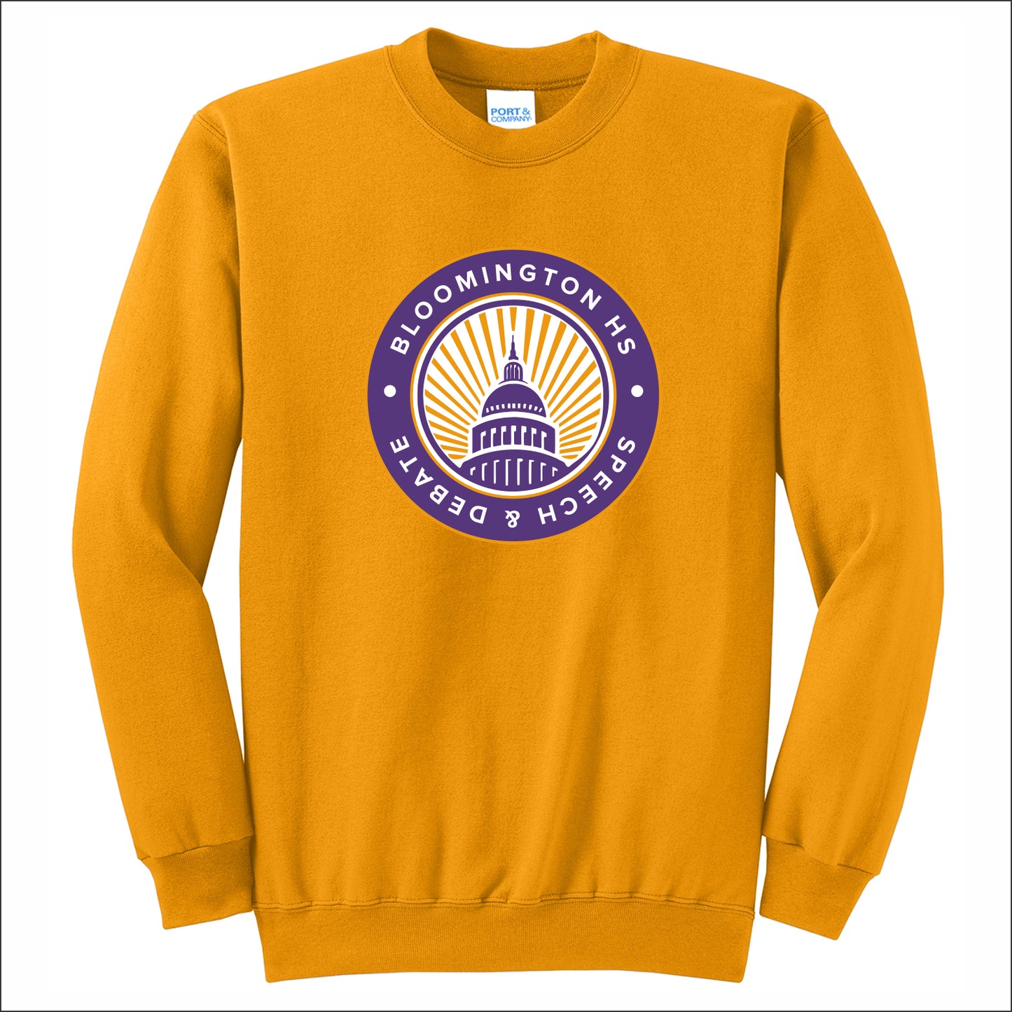 BHS Speech & Debate Crewneck Sweatshirt - Design C