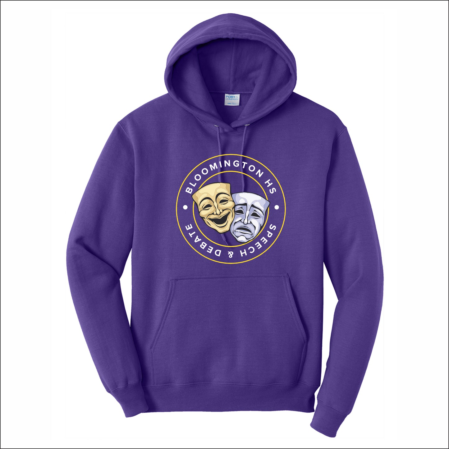 BHS Speech & Debate Hooded Sweatshirt - Design A