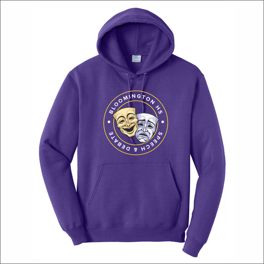 BHS Speech & Debate Hooded Sweatshirt - Design A