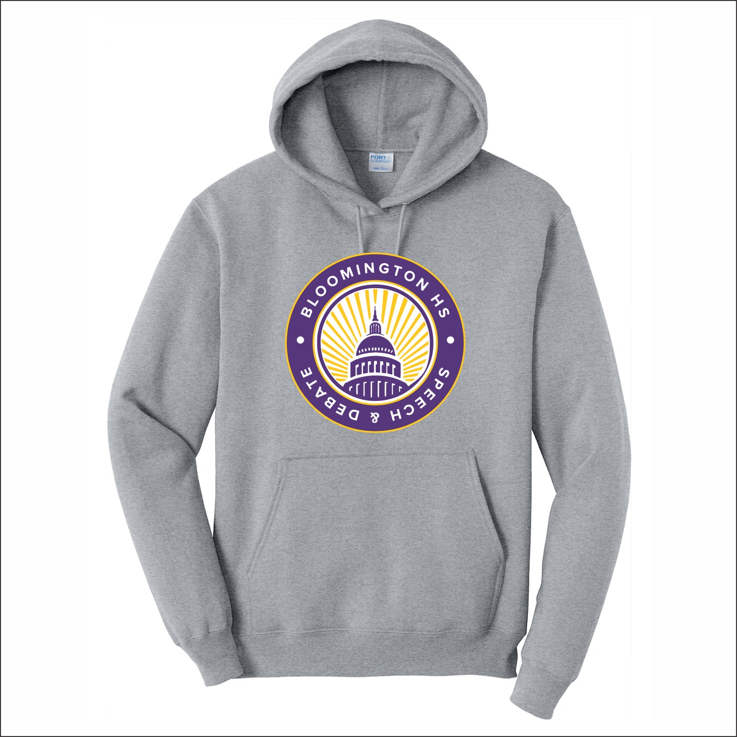 BHS Speech & Debate Hooded Sweatshirt - Design C