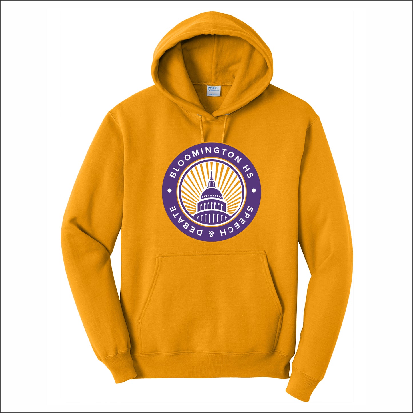 BHS Speech & Debate Hooded Sweatshirt - Design C