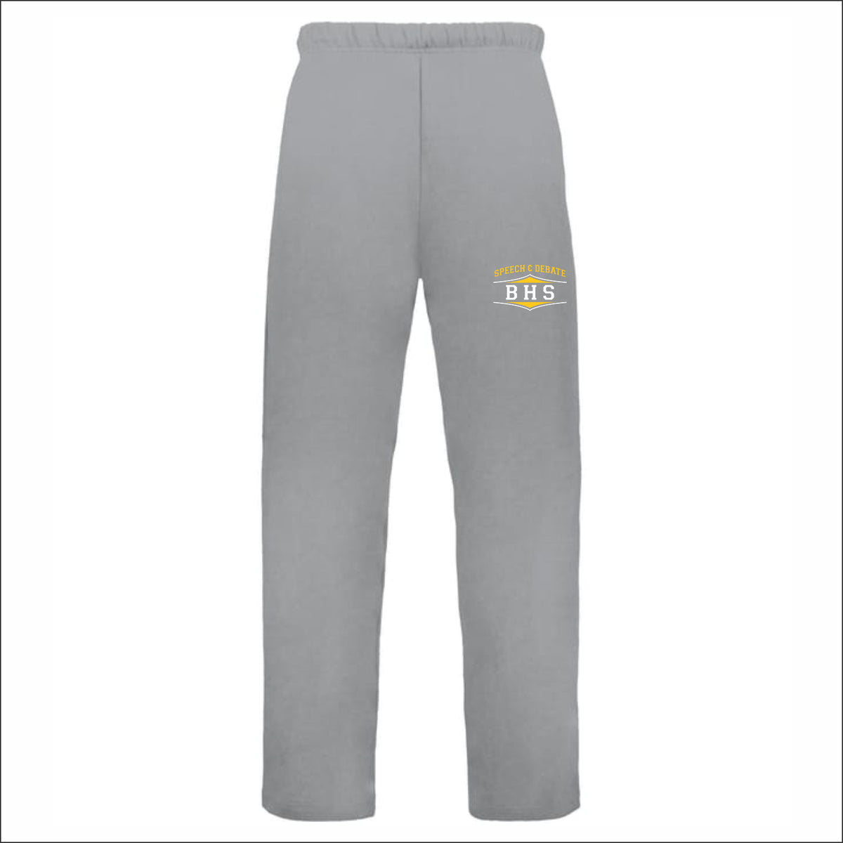 BHS Speech & Debate Open Bottom Sweatpants w/pockets