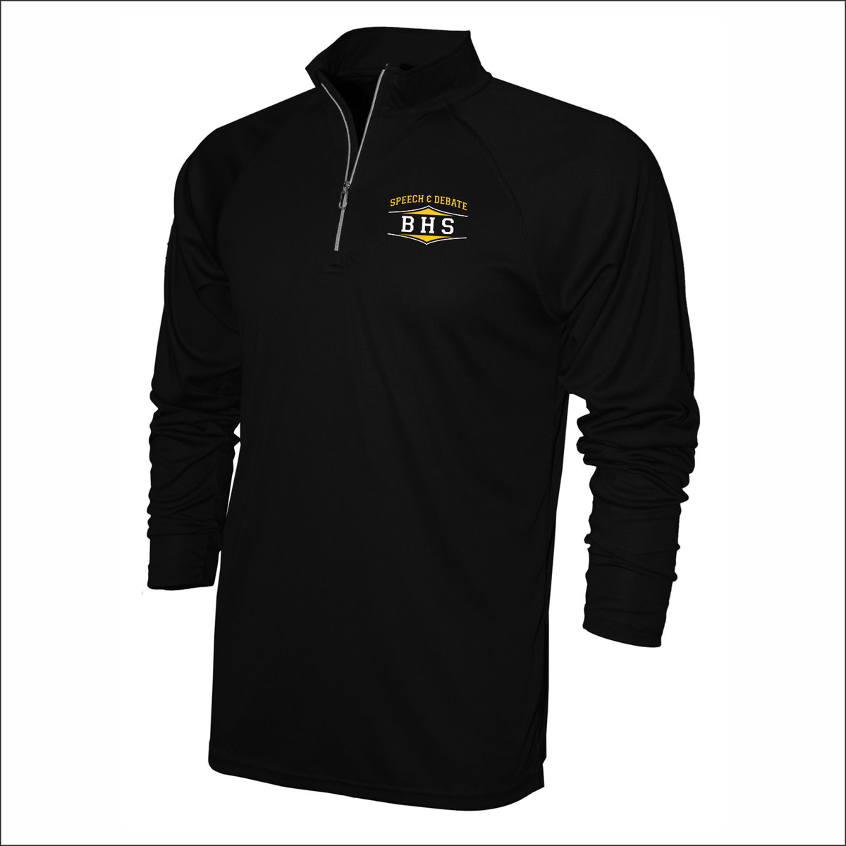 BHS Speech & Debate Performance Long Sleeve 1/4 Zip