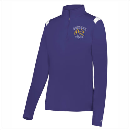 BHS Volleyball Ladies On the Rise 1/4 Zip Pullover