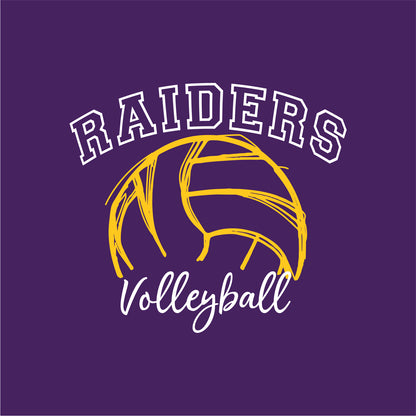 BHS Volleyball Ladies On the Rise 1/4 Zip Pullover