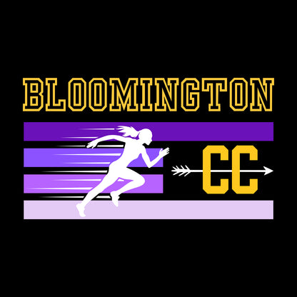 BHS Cross Country Hooded Sweatshirt - Design A