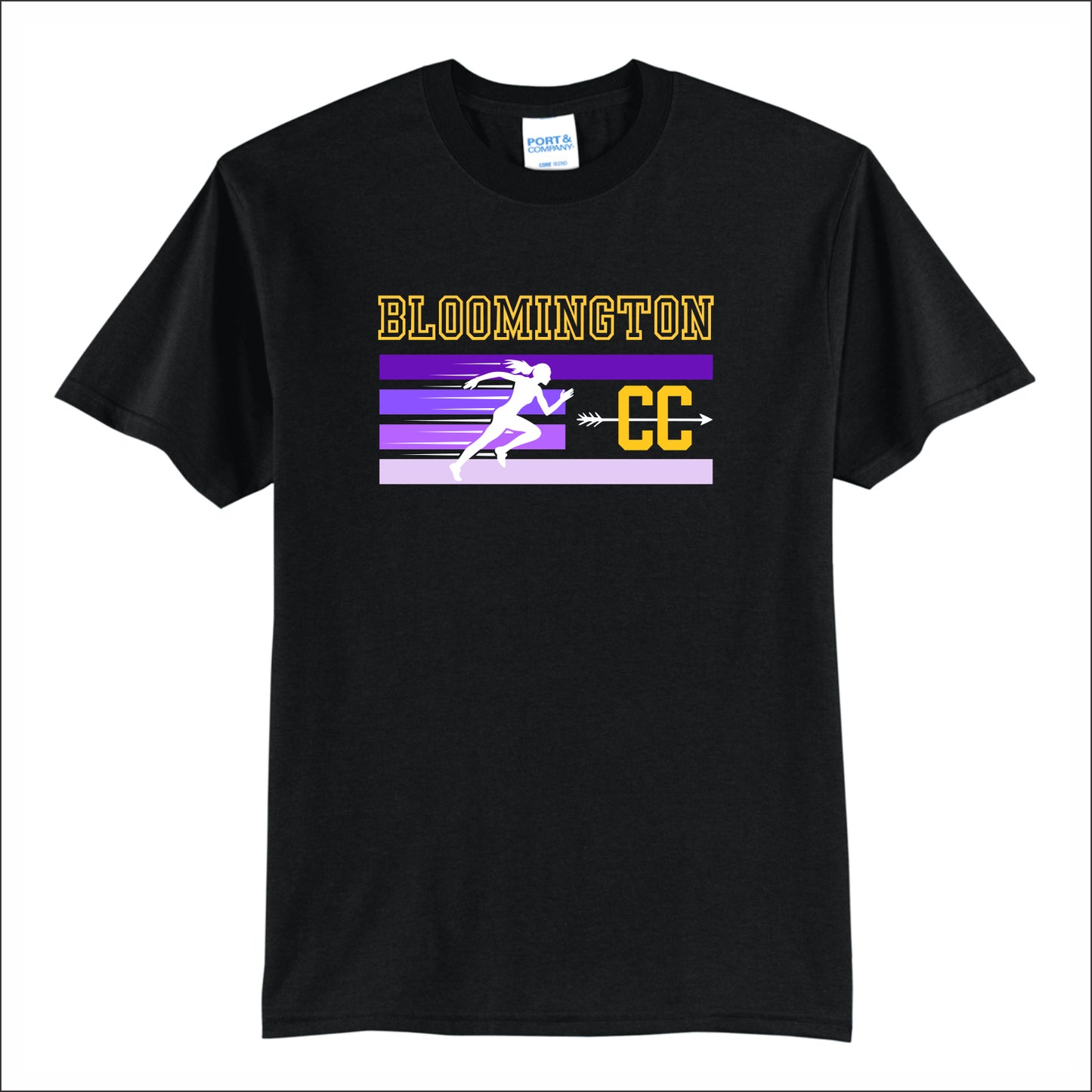 BHS Cross Country 50/50 Short Sleeve T-shirt - Design A