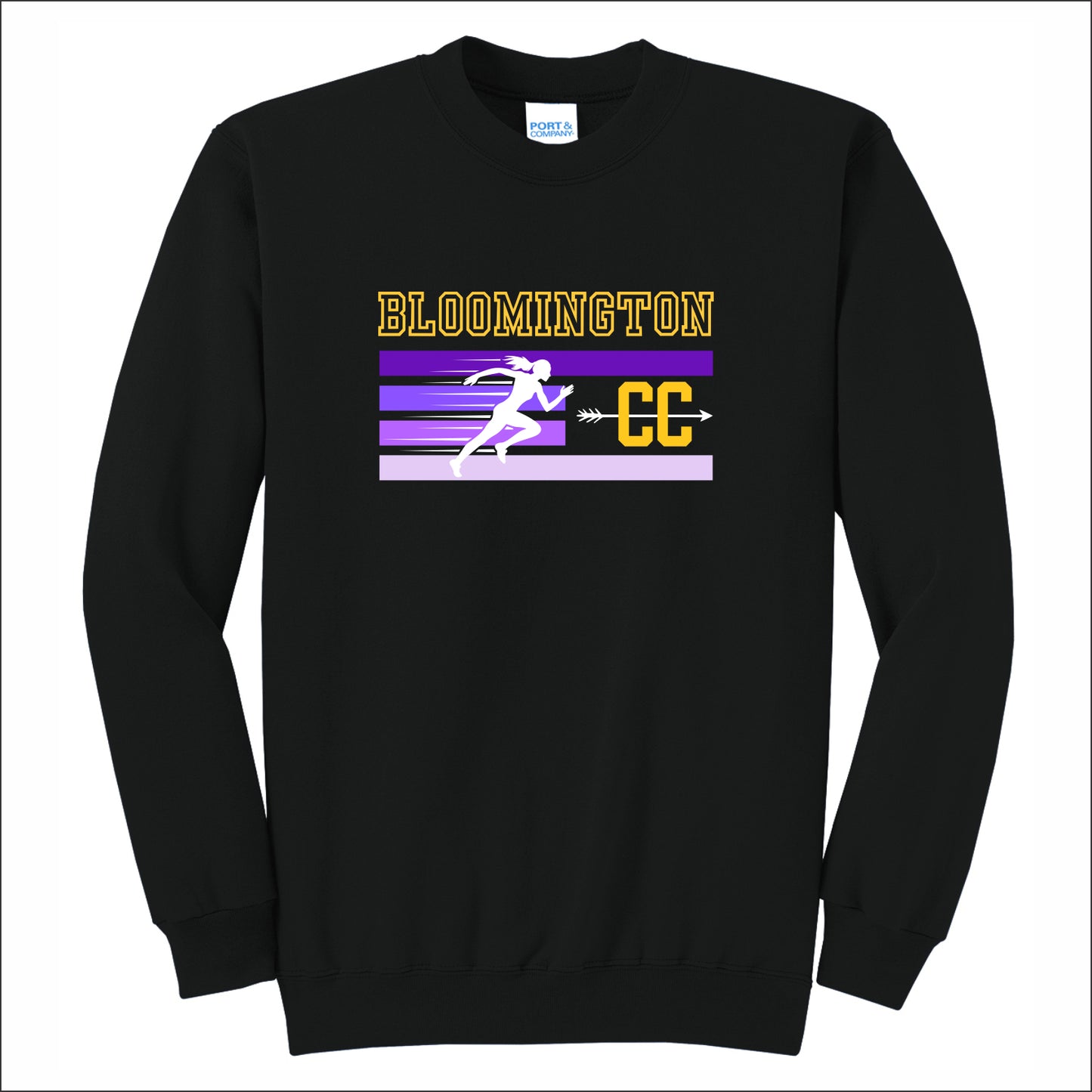 BHS Cross Country Crewneck Sweatshirt - Design A