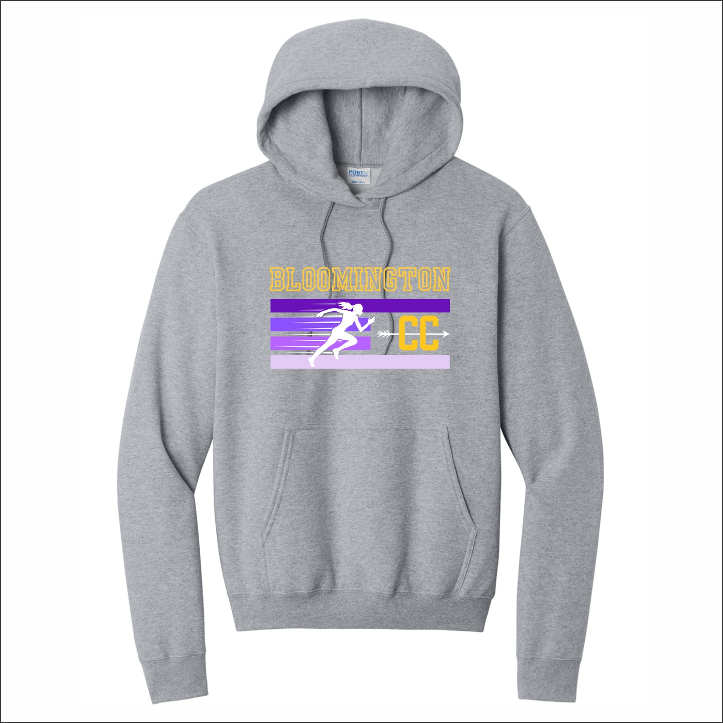 BHS Cross Country Hooded Sweatshirt - Design A