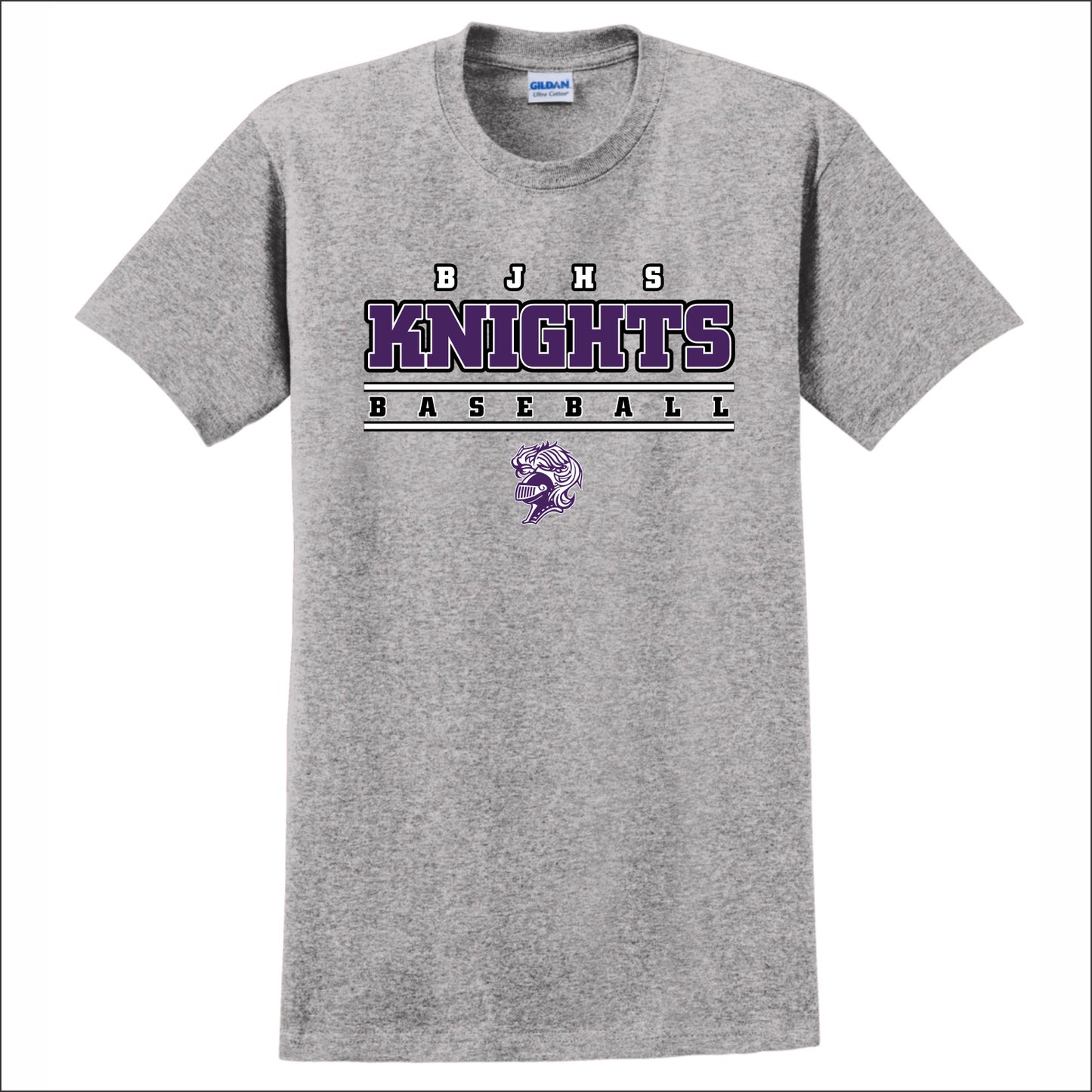 BJHS Baseball Short Sleeve 50/50 T-shirt