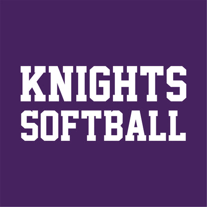 BJHS Softball 50/50 Short Sleeve T-shirt - Design B