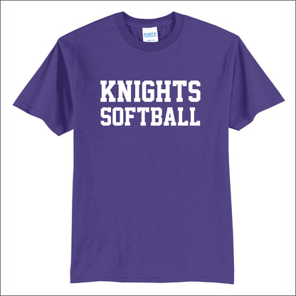BJHS Softball 50/50 Short Sleeve T-shirt - Design B