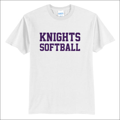 BJHS Softball 50/50 Short Sleeve T-shirt - Design B