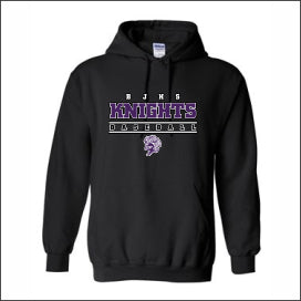 BJHS Baseball Hooded Sweatshirt