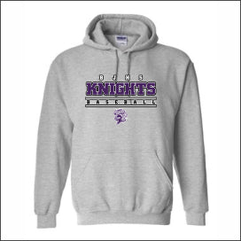 BJHS Baseball Hooded Sweatshirt