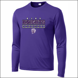 BJHS Baseball Performance Long Sleeve T-shirt