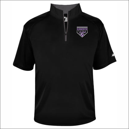 BJHS Softball Performance Short Sleeve 1/4 Zip