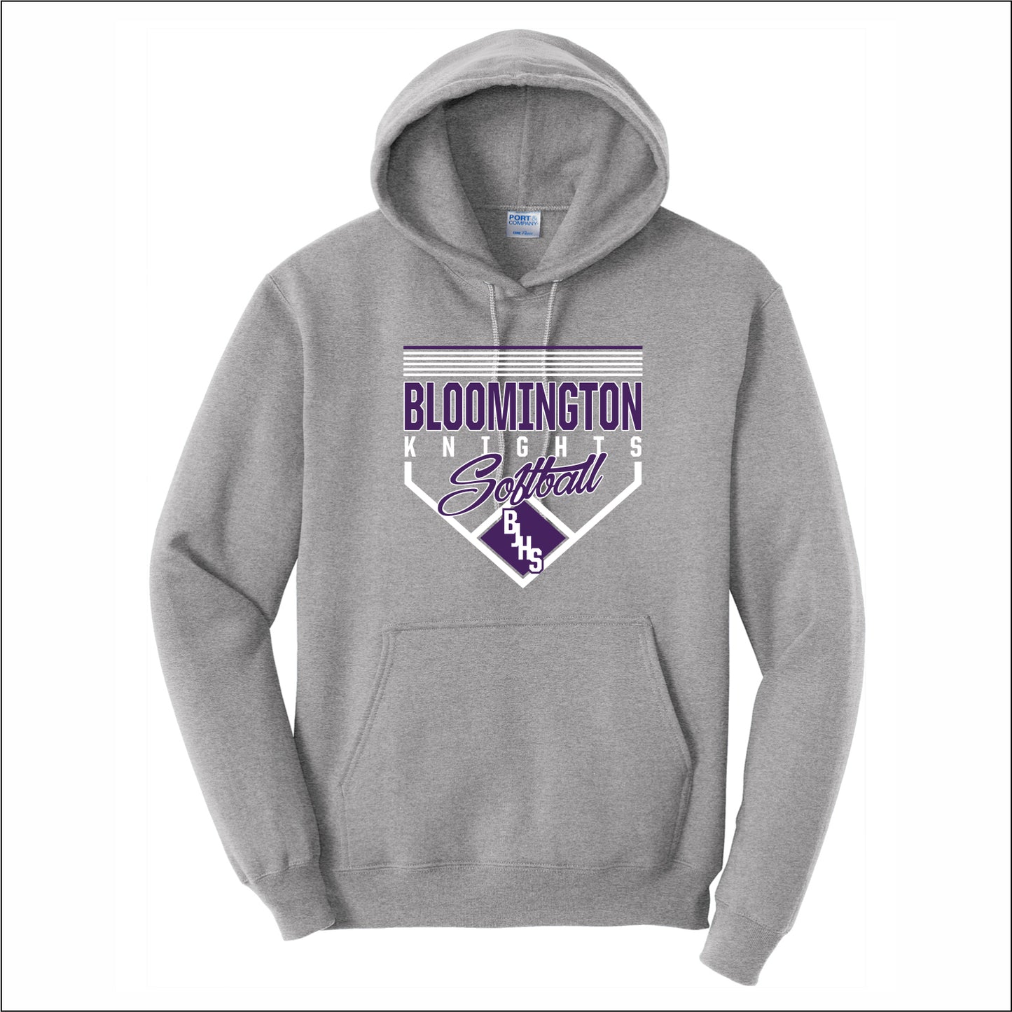 BJHS Softball Hooded Sweatshirt