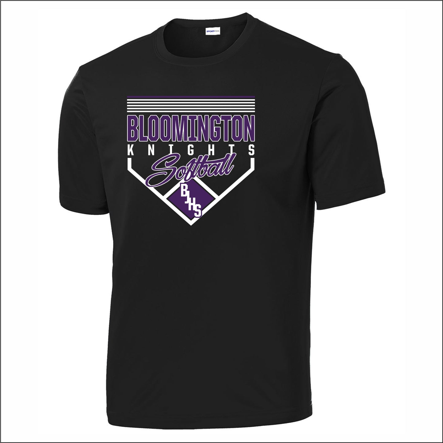 BJHS Softball Performance T-shirt