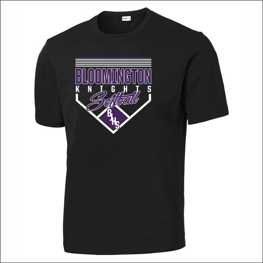 BJHS Softball Performance T-shirt